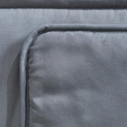 OHS Coverless 10.5 Tog Duvet & Pillowcase, Charcoal Grey - King - thumbnail 3