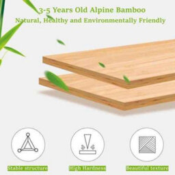 Shoe Rack Natural Bamboo Folding Storage Organizer Seven Tier Corner Shelf - thumbnail 7