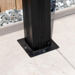 BPS Access Solutions Aluminium Pergola - Bps Garden Canopy/pergola 3X3M - Full Aluminium, - thumbnail 9