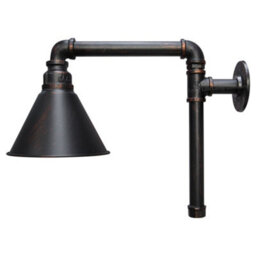 Long Life Lamps Company Industrial Vintage Water Pipe Wall Light M0163 - thumbnail 5
