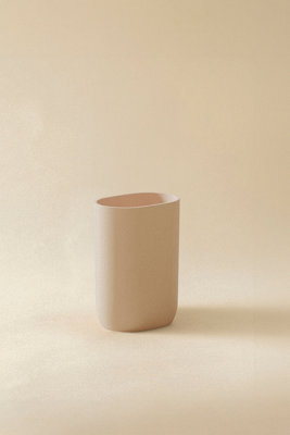 Cosmic Toothbrush Holder, Sand Grey, Freestanding Or Wall Mounted, Compatible With All Accessories Of The Modular Alife Collection - image 1