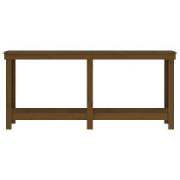 Vidaxl Work Bench Honey Brown 180X50X80 Cm Solid Wood Pine - thumbnail 5