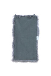Fenland Sheepskin Fenland Indoor Real Lamb Wool Rug - Dark Grey (120 Cm X 60 Cm) - thumbnail 2