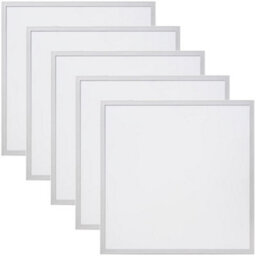 Plum&clay Backlit Ceiling Tile Led Panel Light White 30W Pack Of 5 (L)595mm - thumbnail 1