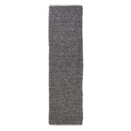 Handmade Modern Plain Wool Easy To Clean Textured Charcoal Rug For Living Room & Bedroom-160Cm X 230Cm - thumbnail 7