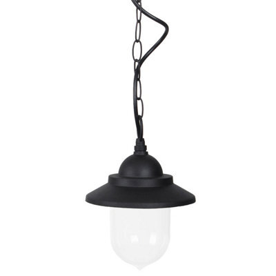 CGC Lighting Cgc Ryder Black Hanging Outdoor Porch Patio Lamp Adjustable Suspension Ceiling Suspended Lamp E27 Standard Screw Ip54 Weatherproof - image 1