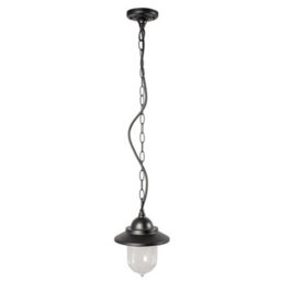CGC Lighting Cgc Ryder Black Hanging Outdoor Porch Patio Lamp Adjustable Suspension Ceiling Suspended Lamp E27 Standard Screw Ip54 Weatherproof - thumbnail 2