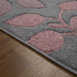 Melrose Salerno Foliage Blush Leaf Patterned Design Medium Indoor Area Rug 120/170Cm - thumbnail 4