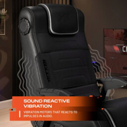 X Rocker Pro 4.1 Bluetooth Audio Console Gaming Chair - Black - thumbnail 5