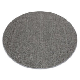 RugsX Carpet Casablanca Loom Circle Grey, Loop, Soft Indoor & Outdoor Circle 100 Cm - thumbnail 4