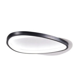 Komore White Light Geometric 2-Light Ceiling Light Aluminium Wood - thumbnail 6