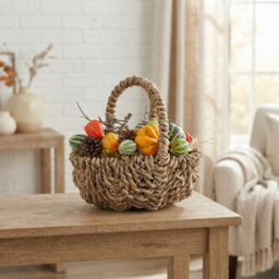 Orange Indoor Hanging Basket Arrangement - 24Cm - thumbnail 6