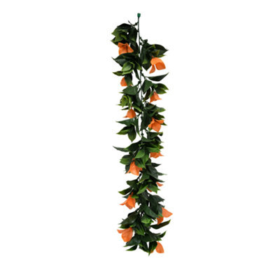 Pack Of 3- Artificial Hanging Plants Vines Leaves - 60Cm Long Each - Realistic Foliage - Indoor / Outdoor - image 1
