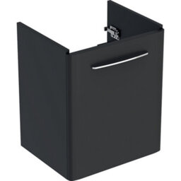 Geberit Vanity Unit Basin Cabinet Slim Rim Door Black (Unit Only) 501.622.jk.1 - thumbnail 1