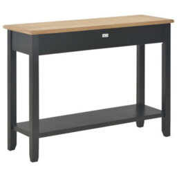 Berkfield Console Table Black 110X35X80 Cm Wood - thumbnail 4