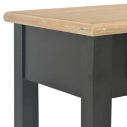 Berkfield Console Table Black 110X35X80 Cm Wood - thumbnail 6