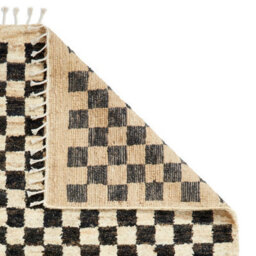 Multi Kilim Modern Easy To Clean Chequered Handmade Diningroom Bedroom And Living Room Rug-150Cm X 230Cm - thumbnail 4