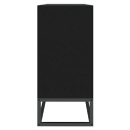 Berkfield Sideboard Black 105X30X65 Cm Engineered Wood - thumbnail 5
