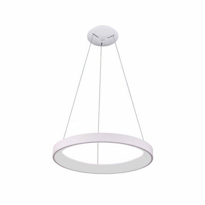 Luminosa Lighting Luminosa Vico 58Cm Led Pendant Ceiling Light White 3000/4000K - image 1