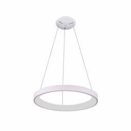 Luminosa Lighting Luminosa Vico 58Cm Led Pendant Ceiling Light White 3000/4000K