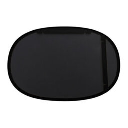 Thehotsale Oval Wall Mounted Bathroom Mirror Decorative With Black Metal Framed - thumbnail 6