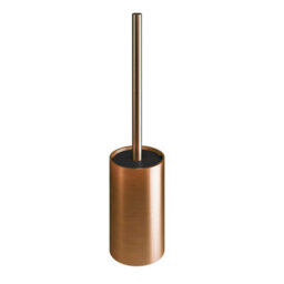 Cosmic Toilet Brush, Free-Standing, Brushed Copper Pvd, Architect S+ Collection