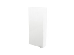 GoodHome Imandra Compact Gloss White Bathroom Single Wall Cabinet (H)90Cm (W)40Cm - thumbnail 1