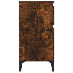 Berkfield Elegant Bedside Cabinet Smoked Oak 40X35X70 Cm - thumbnail 7