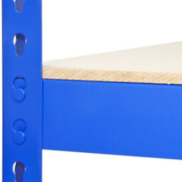 MonsterShop 10 X Blue Metal Racking Units 120Cm X 45Cm X 180Cm - thumbnail 7