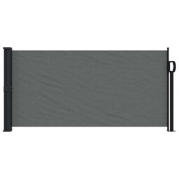 Walplus Retractable Side Awning Garden Sun Shade Canopy Gazebo For Back Door, Porch, Patio Anthracite 100X300 Cm - thumbnail 3