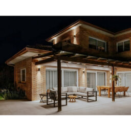 Luminosa Lighting Luminosa Cosmos 14Cm Outdoor Up Down Wall Lamp Urban Grey Led 35W 3000K Ip66 On-Off - thumbnail 2