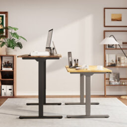 Flexispot Height Adjustable Standing Desk  Frame In Silver With Dual Motor And 100Kg Load Capacity - thumbnail 7