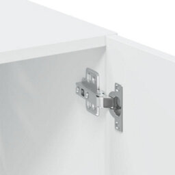 Berkfield Highboard White 80X42.5X249 Cm Engineered Wood - thumbnail 9