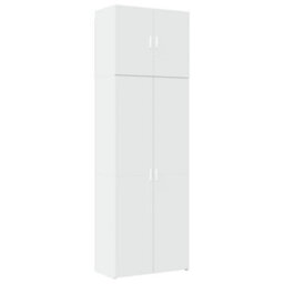 Berkfield Highboard White 80X42.5X249 Cm Engineered Wood - thumbnail 2