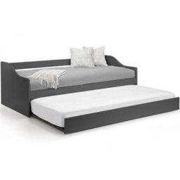 Ashfield Premier Anthracite Day Bed Single 3Ft (90Cm) + Pull Out Bed (Guest Bed) - thumbnail 4