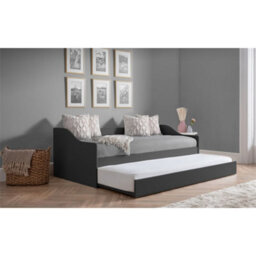 Ashfield Premier Anthracite Day Bed Single 3Ft (90Cm) + Pull Out Bed (Guest Bed) - thumbnail 2
