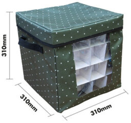 Netagon St Helens Home And Garden Bauble Storage Box 305X305X305mm - thumbnail 2