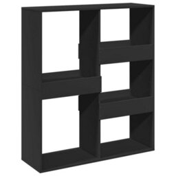 Berkfield Room Divider Black 100X33X115 Cm Engineered Wood - thumbnail 6