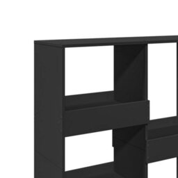 Berkfield Room Divider Black 100X33X115 Cm Engineered Wood - thumbnail 7