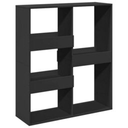Berkfield Room Divider Black 100X33X115 Cm Engineered Wood - thumbnail 2