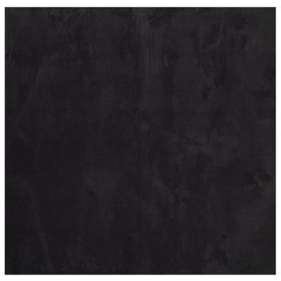 Berkfield Modern Rug Huarte Short Pile Soft And Washable Black 200X200 Cm