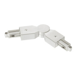 Nordlux Link Indoor Track Connector White Plastic  Customizable - Mains Powered, Ip20 - thumbnail 1