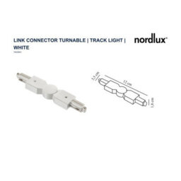 Nordlux Link Indoor Track Connector White Plastic  Customizable - Mains Powered, Ip20 - thumbnail 6