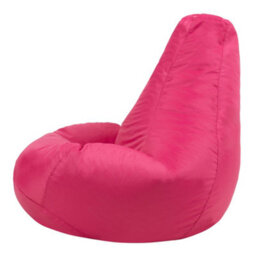 Icon Dalton High Back Adult Gaming Indoor Outdoor Bean Bag Chair, Pink - thumbnail 8