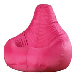 Icon Dalton High Back Adult Gaming Indoor Outdoor Bean Bag Chair, Pink - thumbnail 1