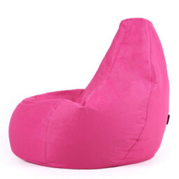 Icon Dalton High Back Adult Gaming Indoor Outdoor Bean Bag Chair, Pink - thumbnail 4