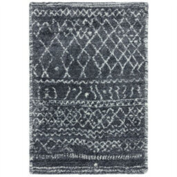 Grey Cream Geometric Luxurious Modern Shaggy Easy To Clean Rug For Dining Room-200Cm X 290Cm - thumbnail 5