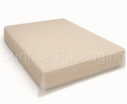 Sunrise Packaging Heavy Duty Clear Mattress Cover King Double Size Waterproof Moving Storage Renovation Protector - thumbnail 3