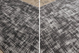 RugsX Runner Silver Fasti Trellis Grey 70Cm  70X590 Cm - thumbnail 3
