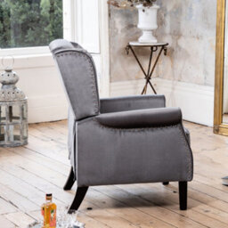 Annapoli Recliner Armchair - Grey - thumbnail 7